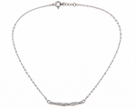 Bar pendant  necklace