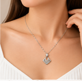 Diamond pendant necklace