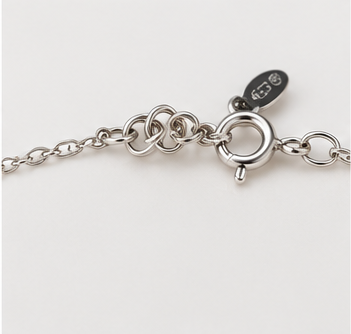 Silver Evil Eye Necklace