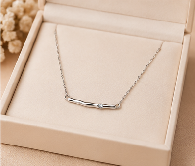Bar pendant  necklace