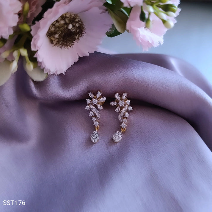 Crystal Cascade Drop Earrings