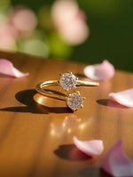 Solitaire Platinum Diamond Ring