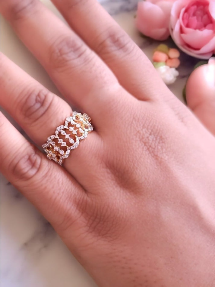 Solitaire Platinum Diamond Ring